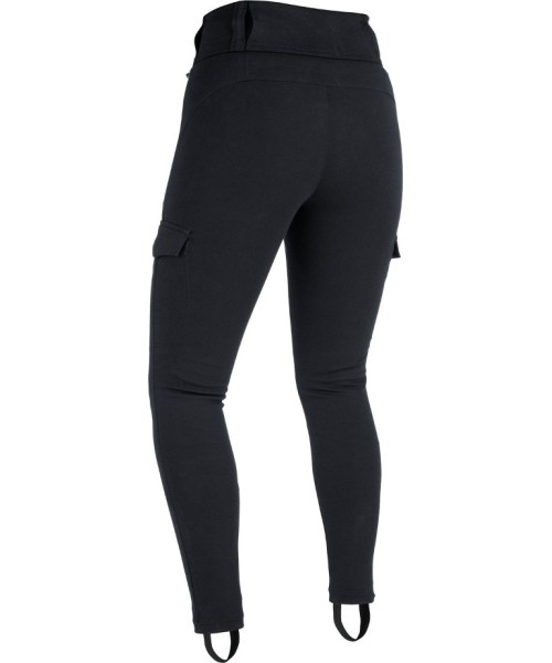 Women’s Motorcycle Leggings Oxford Super Cargo Black