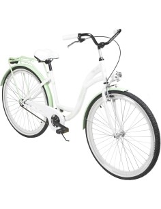 AZIMUT City Lux 28" 2025 bicycle, white-mint