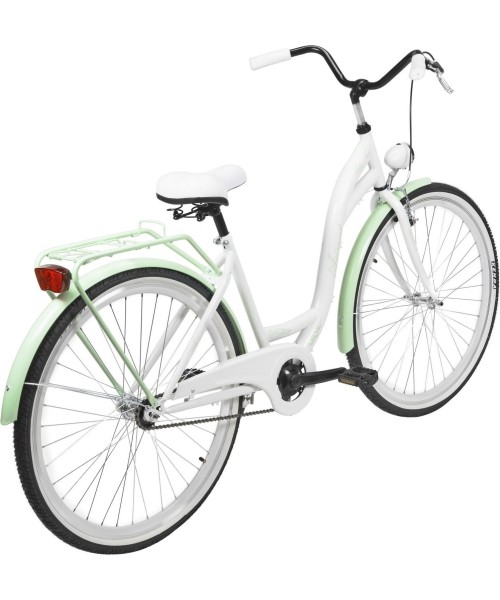 Jalgratas AZIMUT City Lux 28" 2025 white-mint