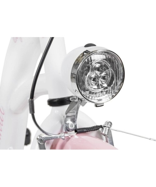 AZIMUT City Lux 28" 2025 Bicycle, white-pink