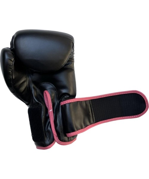 Buffalo Outrage boxing gloves black and pink 14oz