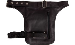 Thigh Bags W-TEC Black Heart: Motorcycle Thigh Bag W-TEC Black Heart Garage Built