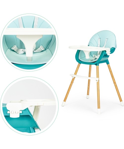 Välimänguasjad Eco Toys: Maitinimo kėdutė 2in1 ECOTOYS