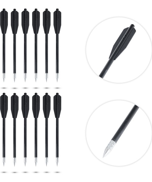 Crossbow Accessories inSPORTline: Plastikinės strėlytės inSPORTline Dagson – 12 Pcs.