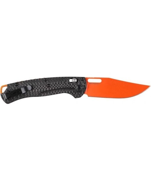 Benchmade 15535OR-01 TAGGEDOUT, Carbon, Magnacut
