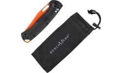 Benchmade 15535OR-01 TAGGEDOUT, Carbon, Magnacut