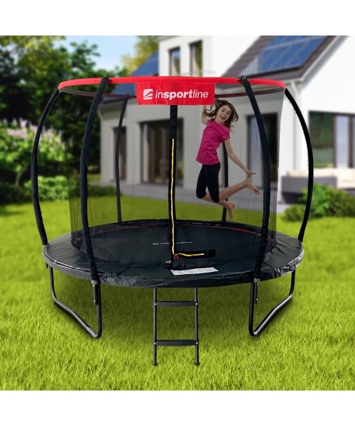 Ehitatakse batuute inSPORTline: Trampoline Set inSPORTline Flea PRO 244 cm