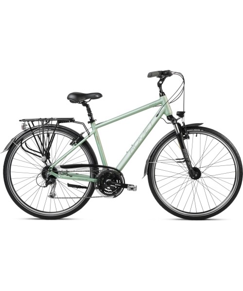 Linnarattad Romet: Dviratis Romet Wagant 5 28" 2023 green-brown