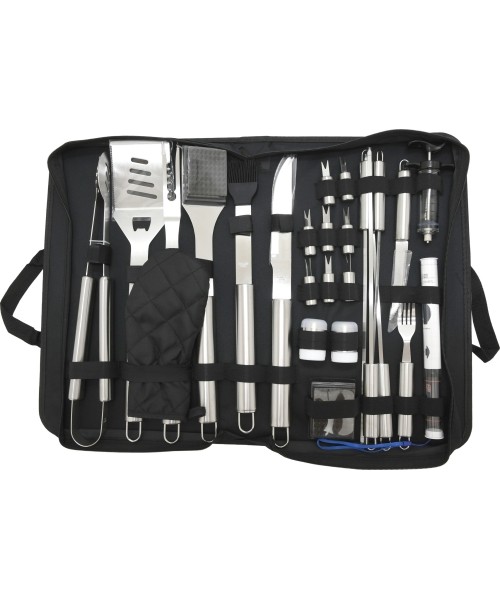 Grilltarvikute komplekt Cattara – 27 tk, riidest kott