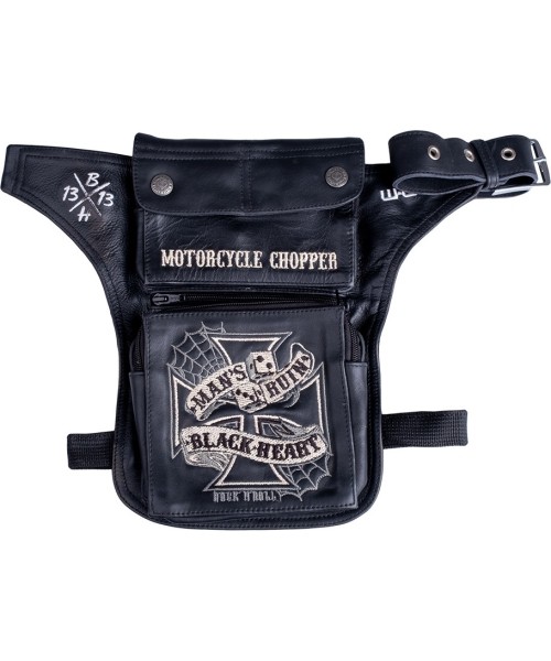 Reie kotid W-TEC Black Heart: Mootorratta reiekott W-TEC Must süda Mehe häving