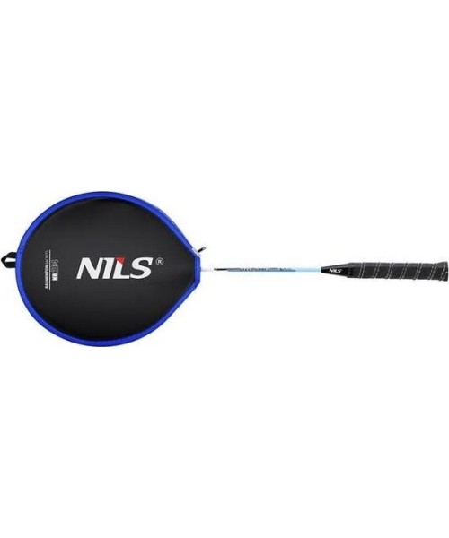Badminton Rackets Nils: Badmintono raketė su dėklu Nils NR204, aliuminė
