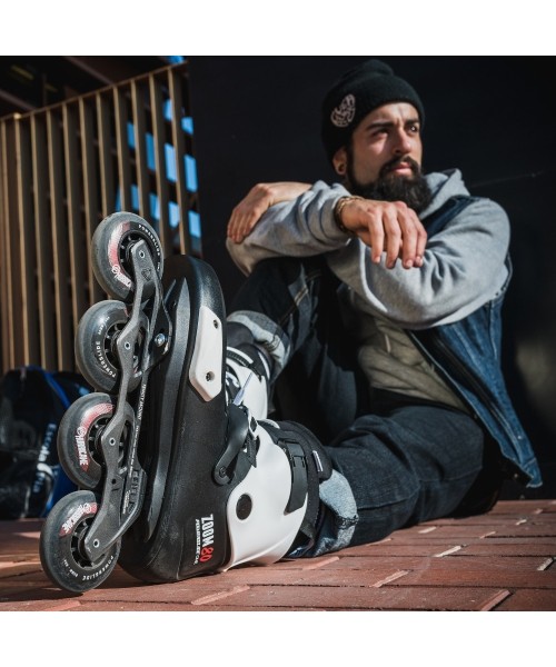 Rollerblades Powerslide Zoom Pro Black 80 Trinity