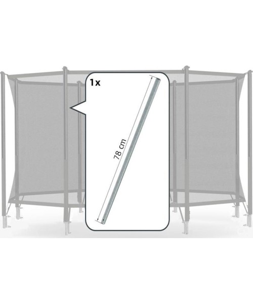 Batuudi varuosad BERG: Turvavõrk Comfort - ülemine toru 200 (78cm)