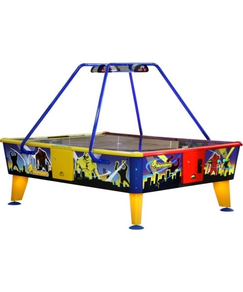 Lauahoki : Oro ritulys, 4 monstrai, 238x183 cm, mėlyna-raudona-geltona, su monetų tikrintuvu