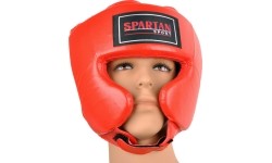 Boxing helmet Spartan, red