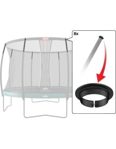 Ohutusvõrgu DLX XL vahtplasti tugirõngas (8 tk)