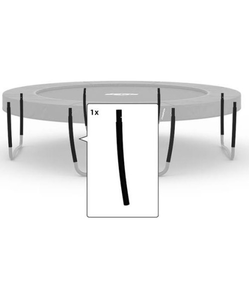 Trampoline Spare Parts BERG: Champion/Elite - Middle post 270, (Curved,Black)