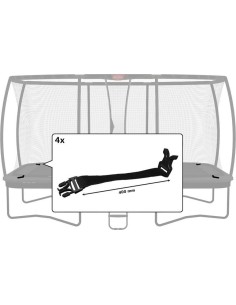Ohutusvõrgu pannal Ultim Safety Net DLX XL (400 mm) (4 tk)