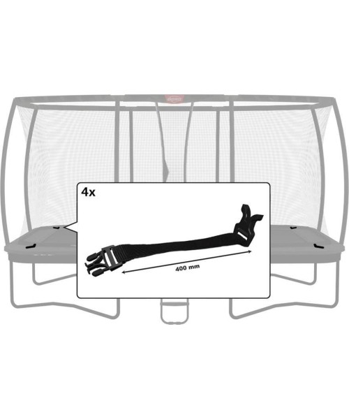 Ohutusvõrgu pannal Ultim Safety Net DLX XL (400 mm) (4 tk)
