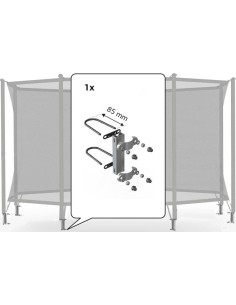 Safety Net Comfort - Fasteners 200 (Set for 1 Tube) (85mm)
