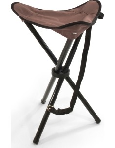Kokkupandav taburet Travelchair BasicNature, pruun