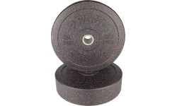 Kummikattega raskusketas Eco Bumper Plate Queen Proud, 20 kg