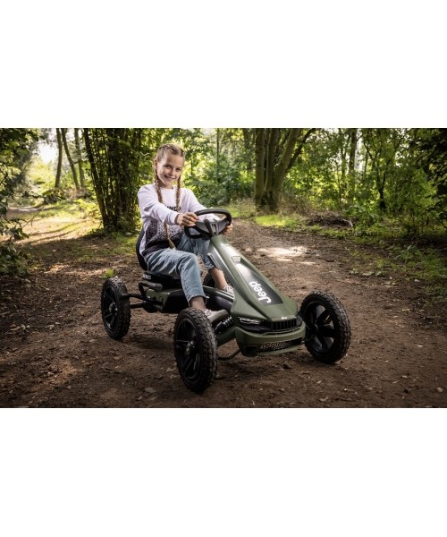 Laste kart Jeep® Rally Cherokee, roheline