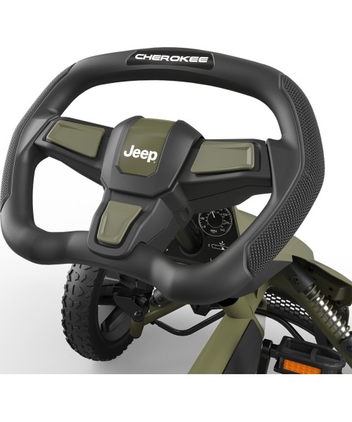 Laste kart Jeep® Rally Cherokee, roheline