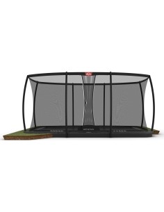 BERG Ultim Elite FlatGround 500 Grey + Safety Net DLX XL