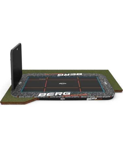 Maasisse paigaldatavad batuudid BERG: BERG SPORTS Ultim Pro Bouncer FlatGround 500 + AeroWall