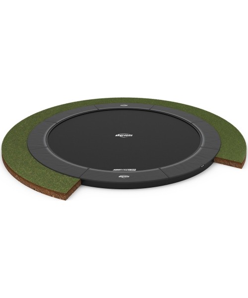 In-ground trampolines BERG: BERG SPORTS Elite FlatGround 330 Grey