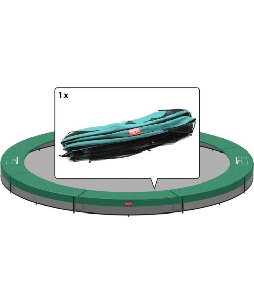 Trampoline Spare Parts BERG: InGround Favorit - Padding green 380 (12,5ft)