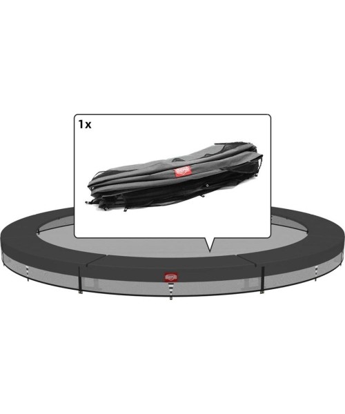 Trampoline Spare Parts BERG: InGround Favorit - Padding Grey 380 (12,5ft)