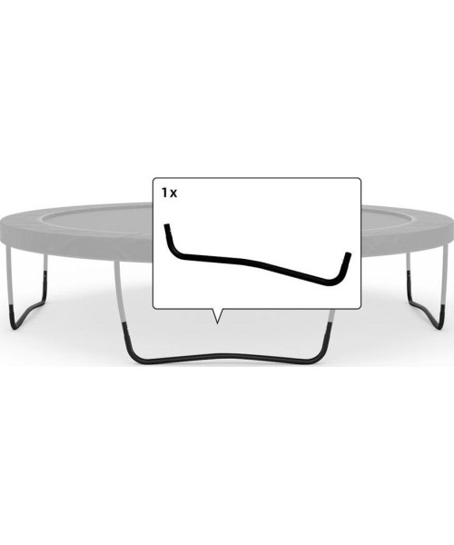 Trampoline Spare Parts BERG: Champion/Elite - W-Leg 430 + 470 (Curved,Black)