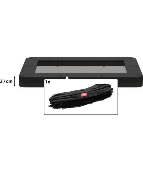 Trampoline Spare Parts BERG: Ultim Champion - InGround Padding 330 Black (27cm)