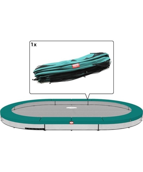 Trampoline Spare Parts BERG: Grand Favorit - InGround Padding 520 green