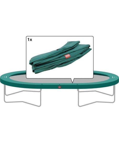 Trampoline Spare Parts BERG: Grand Champion - Regular Padding 350 green