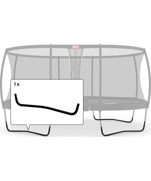 Trampoline Spare Parts BERG: Grand Champion - W-Leg 350, (Curved,Black)