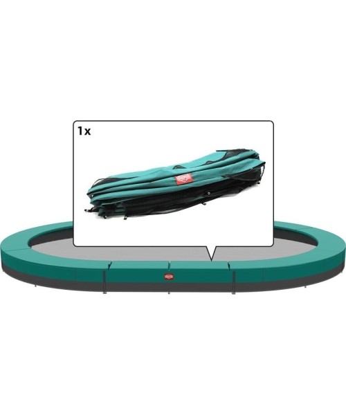 Batuudi varuosad BERG: Grand Champion - InGround Padding 470 roheline (27cm)
