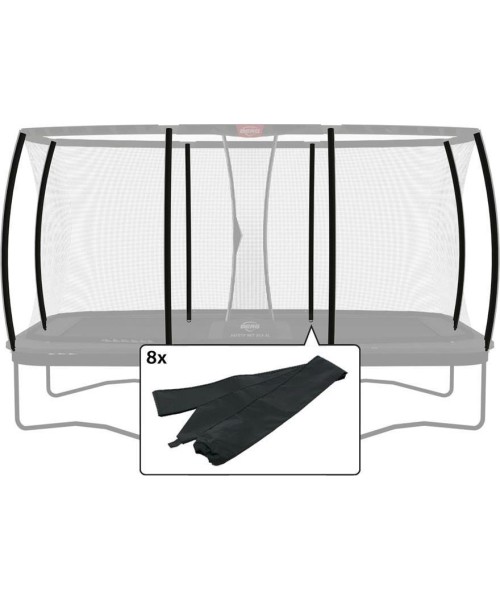 Trampoline Spare Parts BERG: Ultim Safety Net DLX XL - Pole Sleeves (8x)