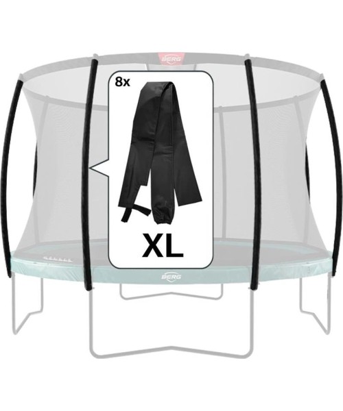 Trampoline Spare Parts BERG: Safety Net DLX XL - Pole Sleeves (8x)