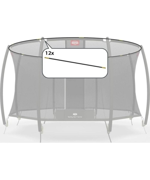 Trampoline Spare Parts BERG: Safety Net T-series - Tent tubes 430 (14ft)