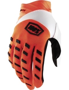 Motocross Gloves 100% Airmatic Orange - Orange