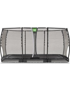 EXIT Allure Premium süvistatav batuut 244x427cm - must