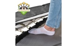 EXIT Allure Classic trampoliin ø427 cm - must