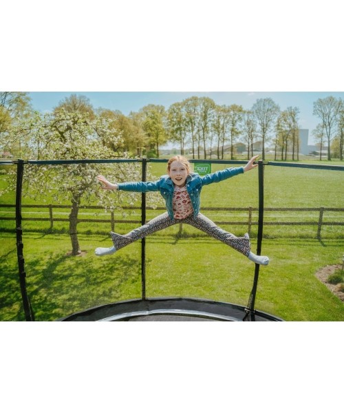 EXIT Allure Classic trampoliin ø427 cm - must