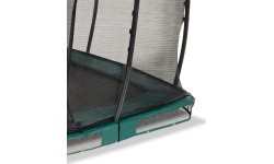 EXIT Allure Premium ground trampoline 214x366cm - green