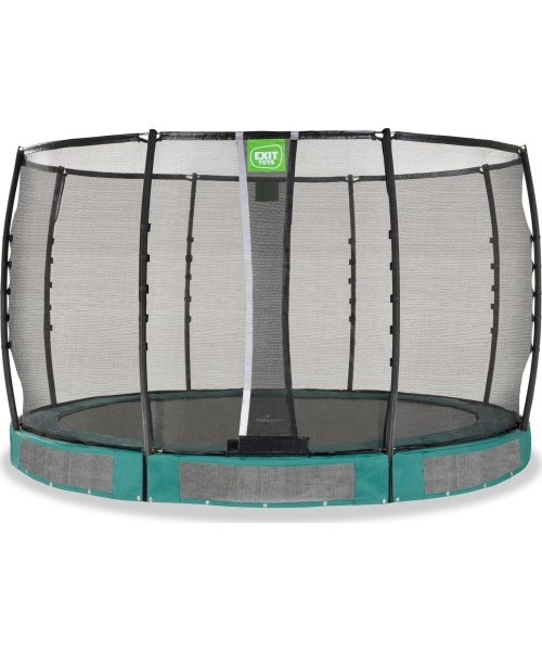 In-ground trampolines Exit: EXIT Allure Premium ground trampoline ø366cm - green
