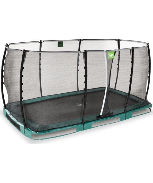 EXIT Allure Classic ground trampoline 244x427cm - green