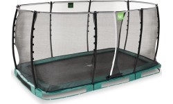 EXIT Allure Classic ground trampoline 244x427cm - green